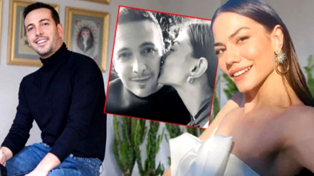 Demet Özdemir'den Oğuzhan Koç'a romantik kutlama