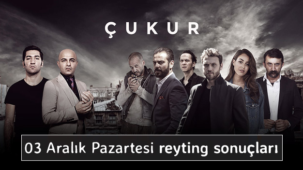 Reyting Sonuçları; 3 Aralık 2018 Pazartesi